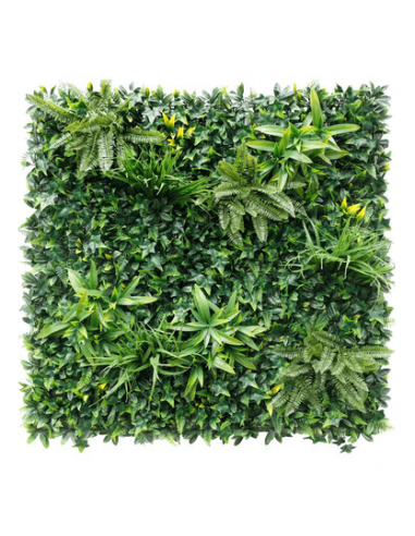 mos plantevæg kunstige planter græs