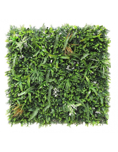 mos plantevæg kunstige planter græs