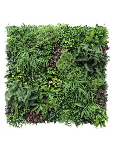 mos plantevæg kunstige planter græs