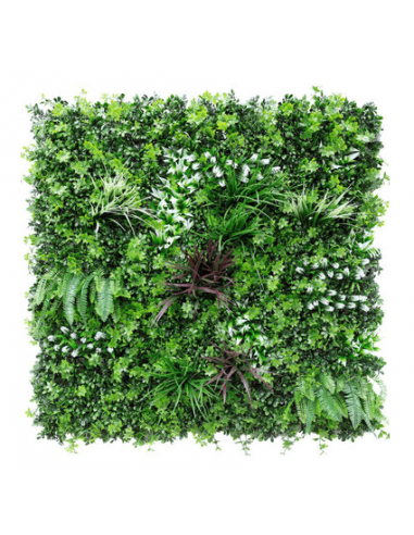 mos plantevæg kunstige planter græs