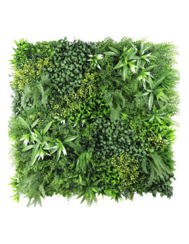 mos plantevæg kunstige planter græs