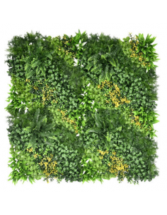 mos plantevæg kunstige planter græs