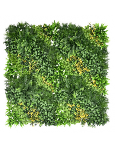 mos plantevæg kunstige planter græs