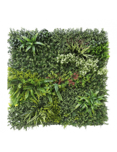 mos plantevæg kunstige planter græs