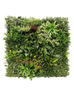 mos plantevæg kunstige planter græs