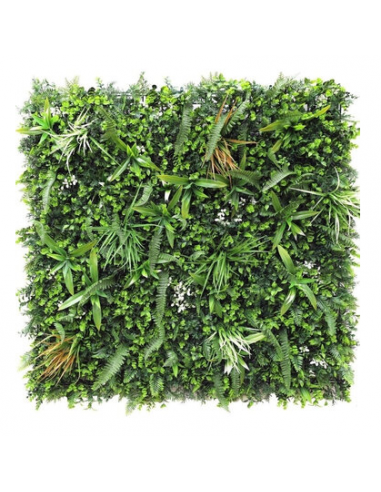 mos plantevæg kunstige planter græs