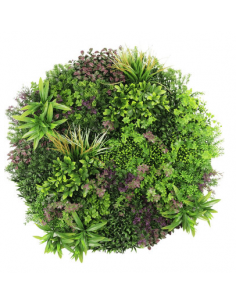 rund mos plantevæg kunstige planter græs
