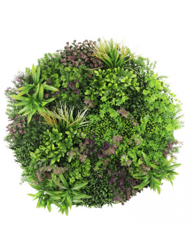 rund mos plantevæg kunstige planter græs