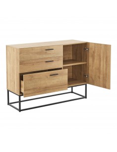 skænk skuffer skabe smal billig stuemøbler moderne træ skandinavisk nordisk design 2