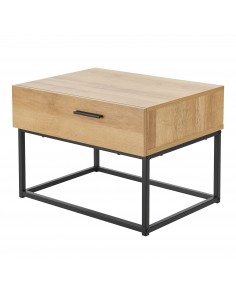 sengebord natbord skuffer soveværelse billig eg træ