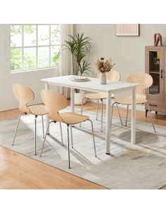 Spisebordsstole træ nordisk skandinavisk dansk design træ billige kan stables 2