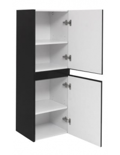 højskab skab til badeværelse badmiljø badeværelsesindretning design sort 2