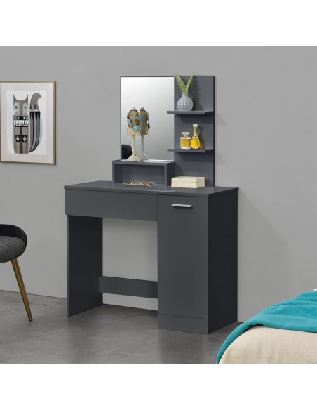 sminkebord moderne børn design med spejl og lys garderobe entre indretning træ