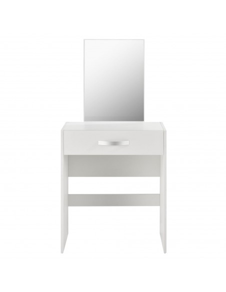 hvidt sminkebord moderne børn design med spejl og lys garderobe entre indretning træ