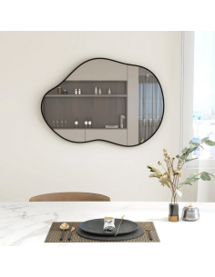 sort spejl garderobe entre soveværelse helkropsspejl stort organisk organiske 2