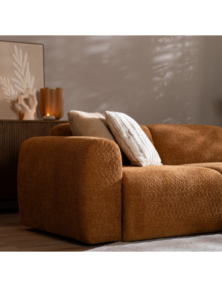 chaiselongsofa chaiselong sofa boucle højrevendt stof