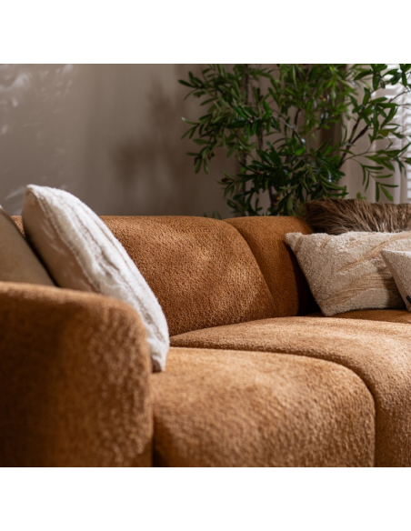 chaiselongsofa chaiselong sofa boucle højrevendt stof