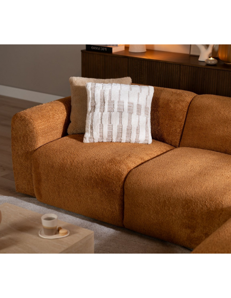 chaiselongsofa chaiselong sofa boucle højrevendt stof