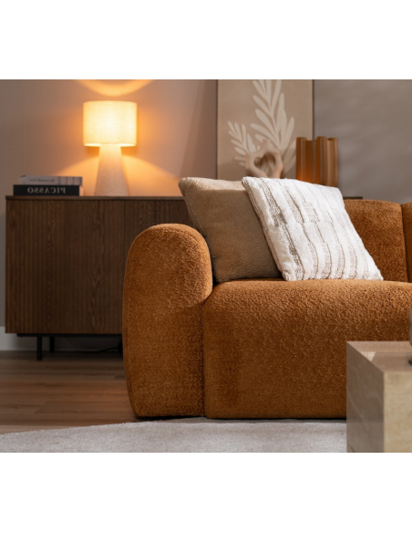 chaiselongsofa chaiselong sofa boucle højrevendt stof