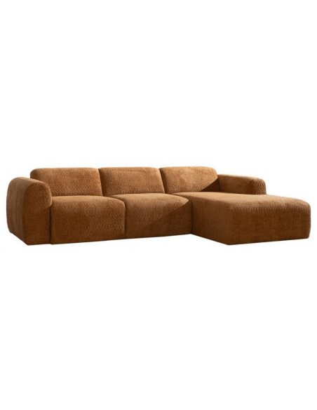 chaiselongsofa chaiselong sofa boucle højrevendt stof