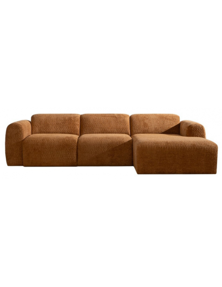 chaiselongsofa chaiselong sofa boucle højrevendt stof