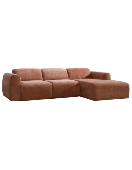 chaiselongsofa chaiselong sofa polyester højrevendt stof