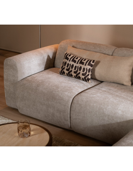 chaiselongsofa chaiselong sofa polyester højrevendt stof