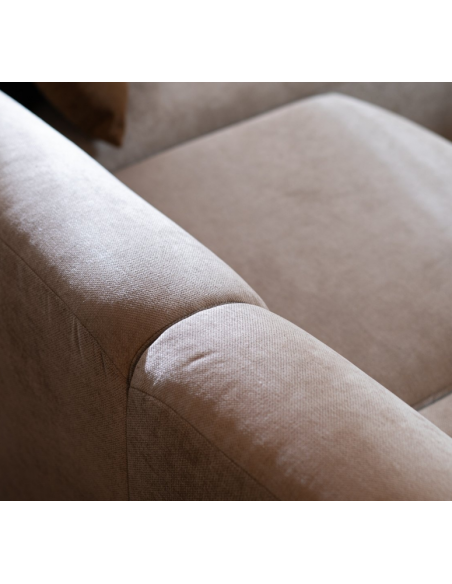 chaiselongsofa chaiselong sofa polyester højrevendt stof