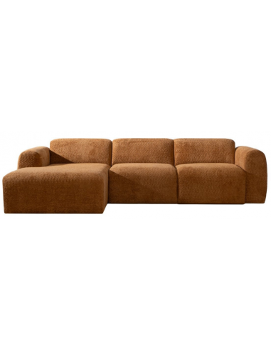 chaiselongsofa chaiselong sofa boucle venstrevendt stof