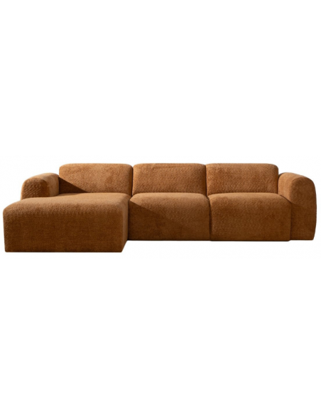 chaiselongsofa chaiselong sofa boucle venstrevendt stof