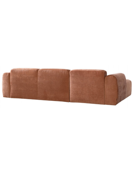 chaiselongsofa chaiselong sofa polyester venstrevendt stof
