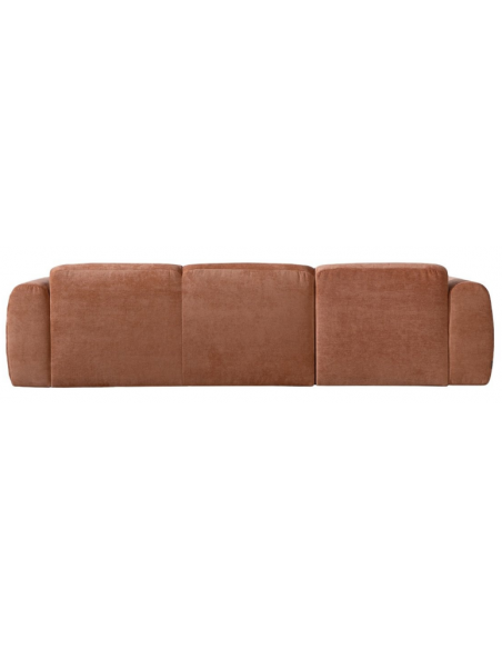 chaiselongsofa chaiselong sofa polyester venstrevendt stof