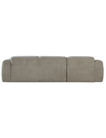 chaiselongsofa chaiselong sofa polyester venstrevendt stof