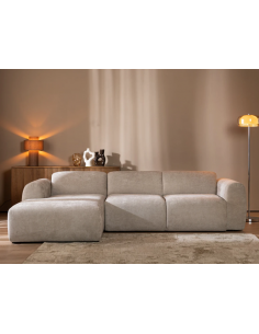chaiselongsofa chaiselong sofa polyester venstrevendt stof 2