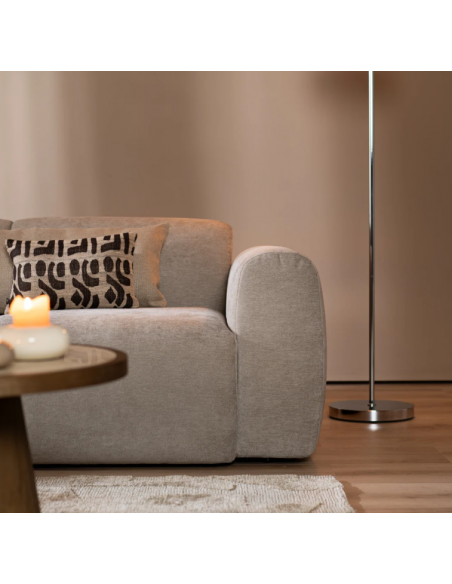 chaiselongsofa chaiselong sofa polyester venstrevendt stof