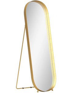 gulvspejl spejl garderobe entre soveværelse helkropsspejl moderne skandinavisk