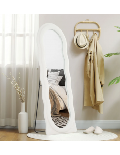 gulvspejl spejl garderobe entre soveværelse helkropsspejl helfigur organisk 2