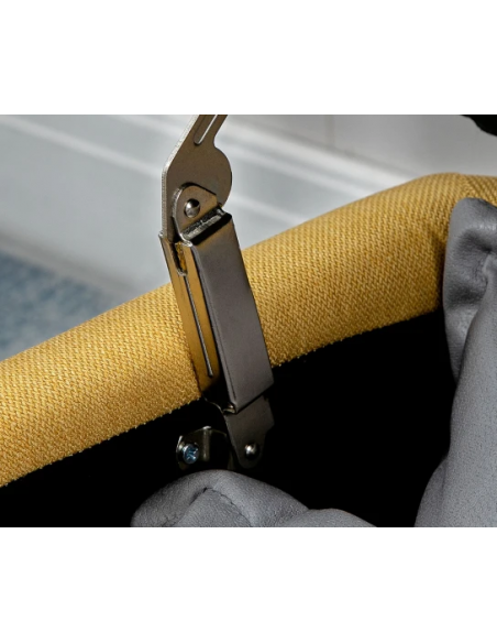 bænk med opbevaring entre garderobe soveværelse moderne design stof