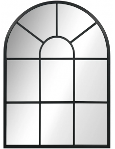 vægspejl spejl garderobe entre soveværelse helkropsspejl helfigur sort