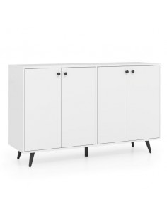 køkkenskab skænk skab opbevaring moderne hvid design