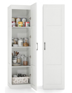 køkkenskab skab vitrine vitrineskab opbevaring moderne hvid køkken design