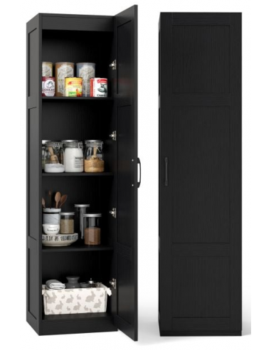 køkkenskab skab vitrine vitrineskab opbevaring moderne sort køkken design