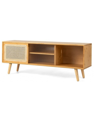 moderne tvbord opbevaring stuemøbler bambus
