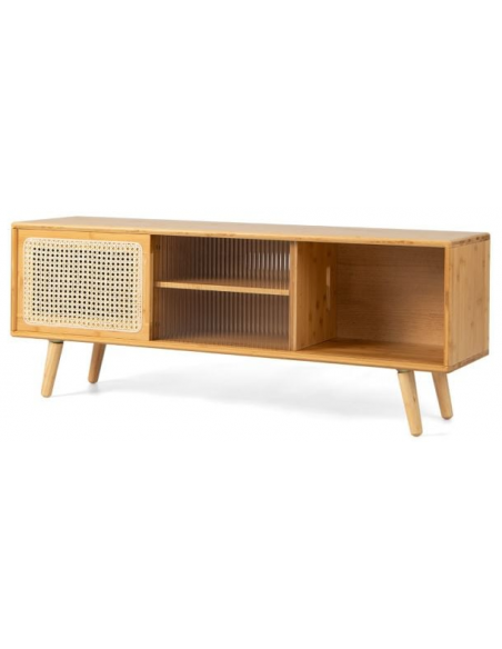 moderne tvbord opbevaring stuemøbler bambus