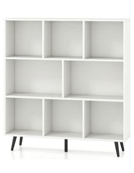 reol bogreol skuffer skabe billig stuemøbler hvid sort moderne design