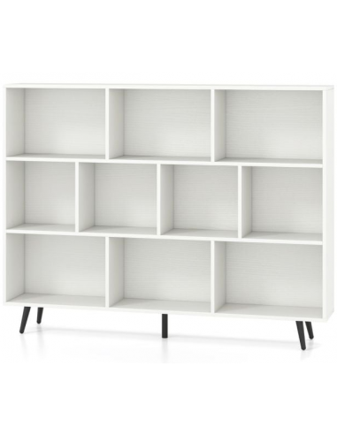 reol bogreol skuffer skabe billig stuemøbler hvid sort moderne design