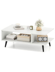 sofabord sidebord sort hvid stuemøbler