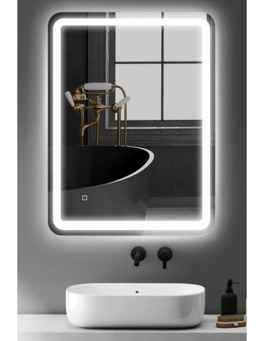 dæmpbar badeværelsesspejl vægspejl spejl lys belysning badeværelse vask håndvask led dæmpbar badeværelsesspejl vægspejl spejl lys belysning badeværelse vask håndvask led