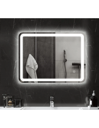 dæmpbar badeværelsesspejl vægspejl spejl lys belysning badeværelse vask håndvask led dæmpbar badeværelsesspejl vægspejl spejl lys belysning badeværelse vask håndvask led