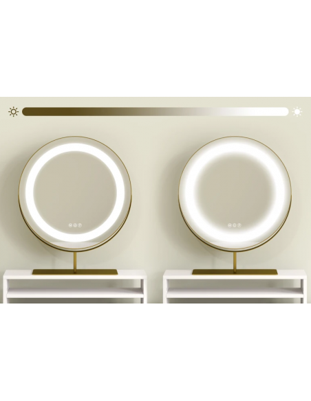 hvid sminkebord moderne børn design med spejl og lys garderobe entre indretning træ